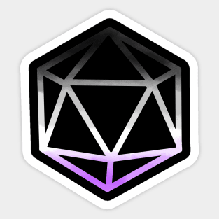 Asexual Artificer: DnD Pride Sticker